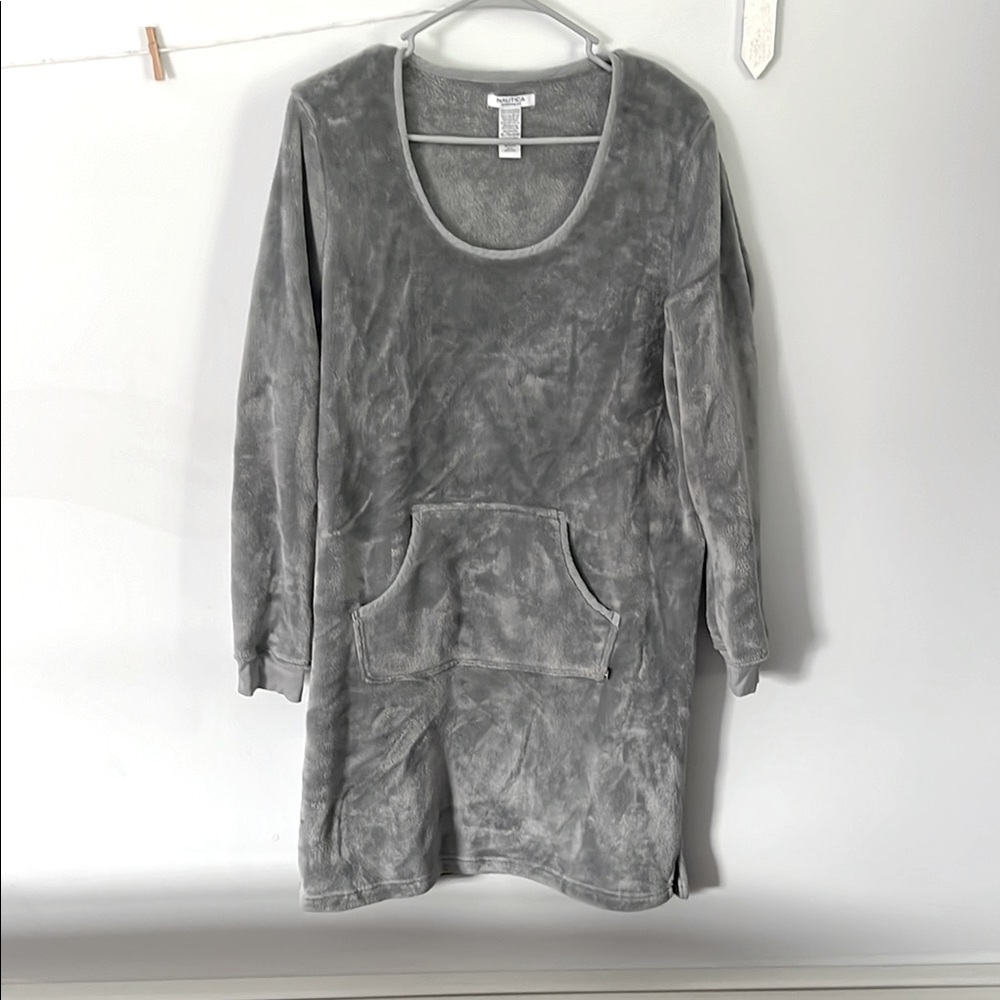 Nautica Gray Long Sleepwear